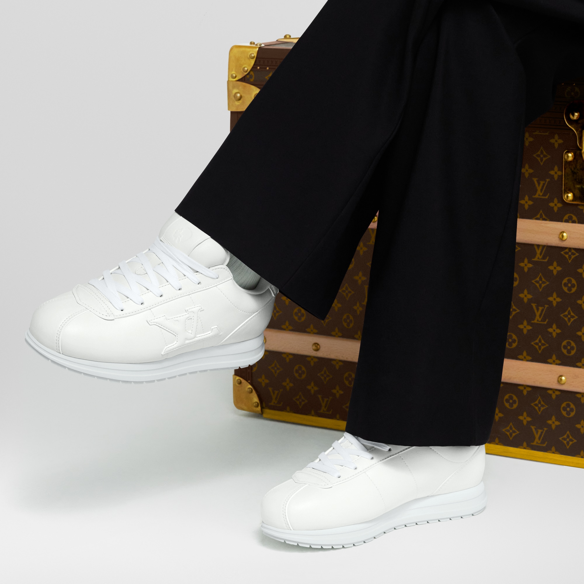 【お洒落でかわいい】◆Louis Vuitton◆スニーカー バターソフト LV バターソフト スニーカー ｜ルイ・ヴィトン 公式サイト - 1AIKUQ